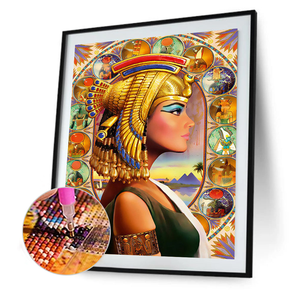 Indian Woman - Full Square Drill Diamond Painting 40*50CM