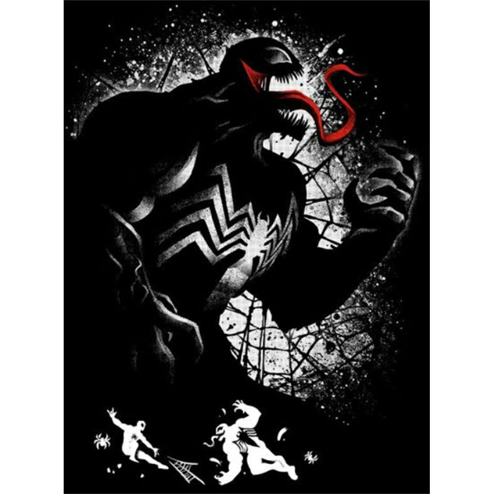 Venom Silhouette - Full Square Drill Diamond Painting 40*50CM