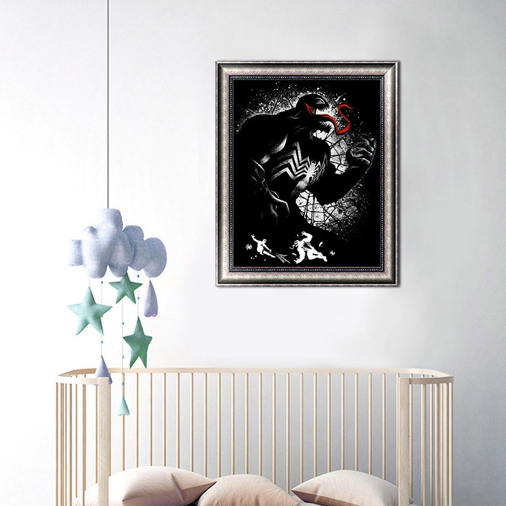 Venom Silhouette - Full Square Drill Diamond Painting 40*50CM