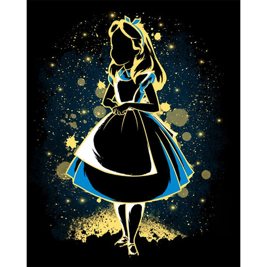 Alice In Wonderland - Full Round Drill Diamond Painting 30*40CM
