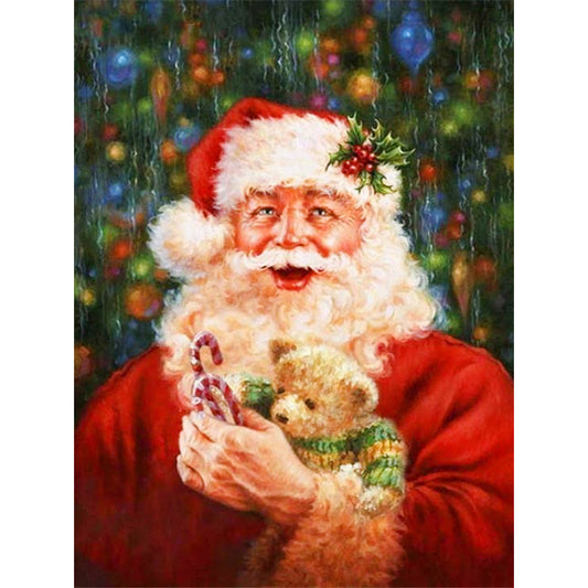 Santa Claus - Full Round Drill Diamond Painting 30*40CM