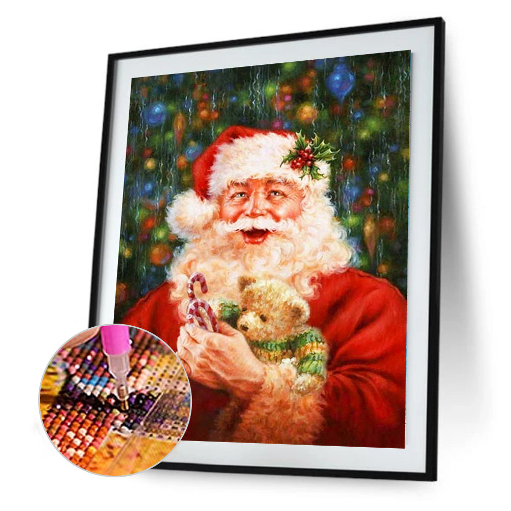 Santa Claus - Full Round Drill Diamond Painting 30*40CM