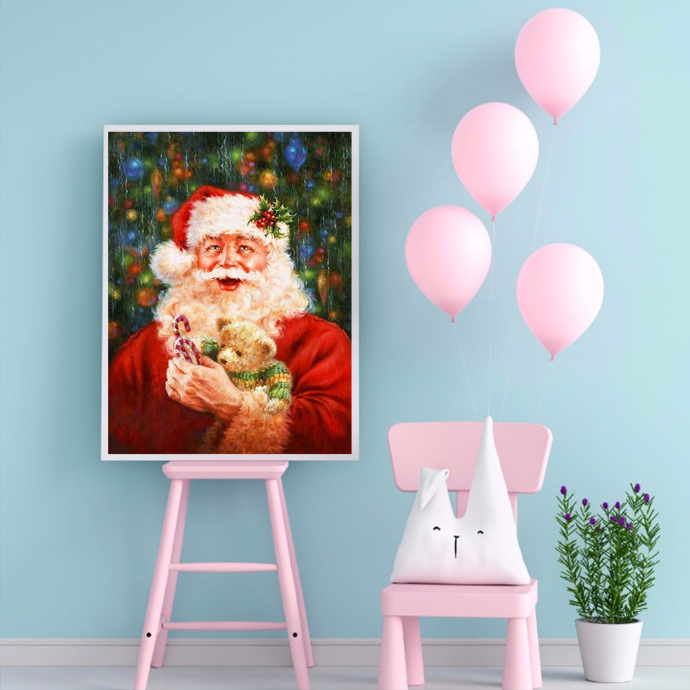 Santa Claus - Full Round Drill Diamond Painting 30*40CM