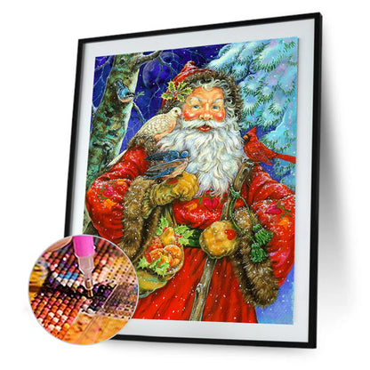 Santa Claus - Full Round Drill Diamond Painting 30*40CM