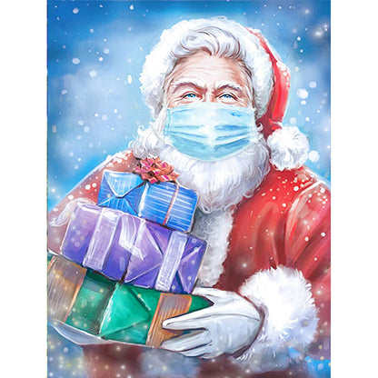 Santa Claus - Full Round Drill Diamond Painting 30*40CM