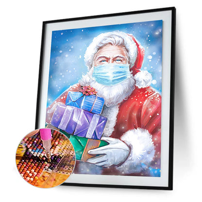 Santa Claus - Full Round Drill Diamond Painting 30*40CM