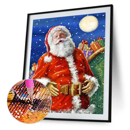 Santa Claus - Full Round Drill Diamond Painting 30*40CM