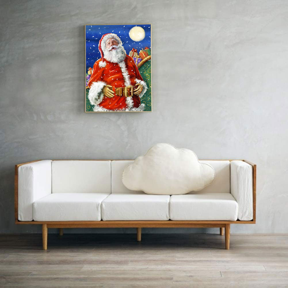 Santa Claus - Full Round Drill Diamond Painting 30*40CM