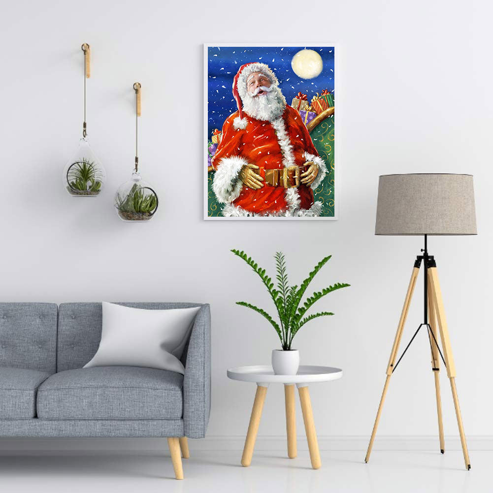 Santa Claus - Full Round Drill Diamond Painting 30*40CM