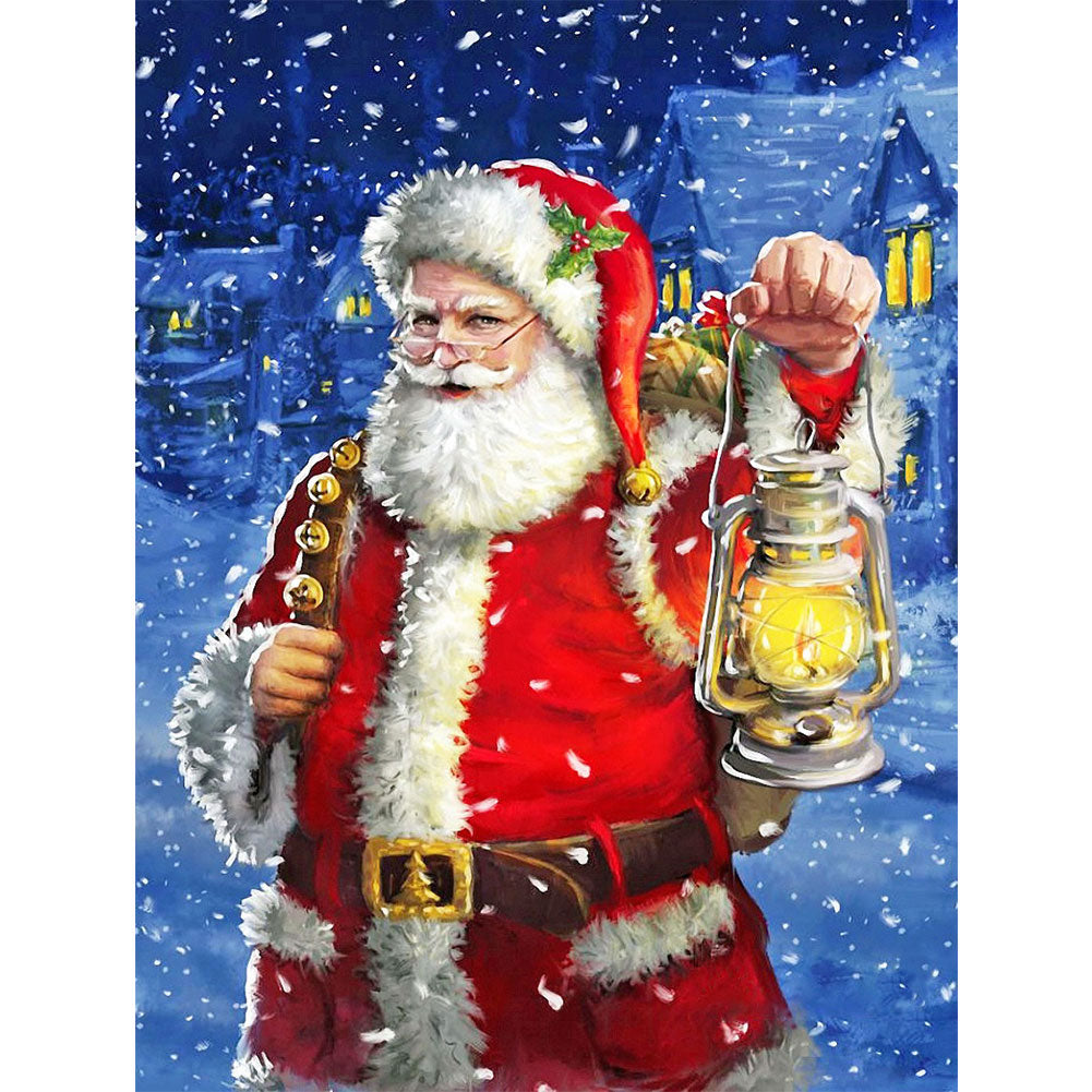 Santa Claus - Full Round Drill Diamond Painting 30*40CM