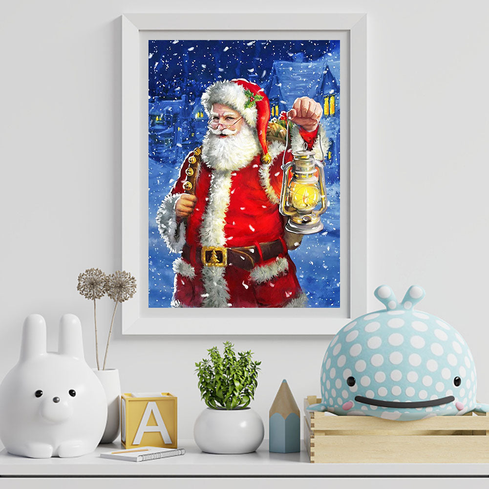 Santa Claus - Full Round Drill Diamond Painting 30*40CM