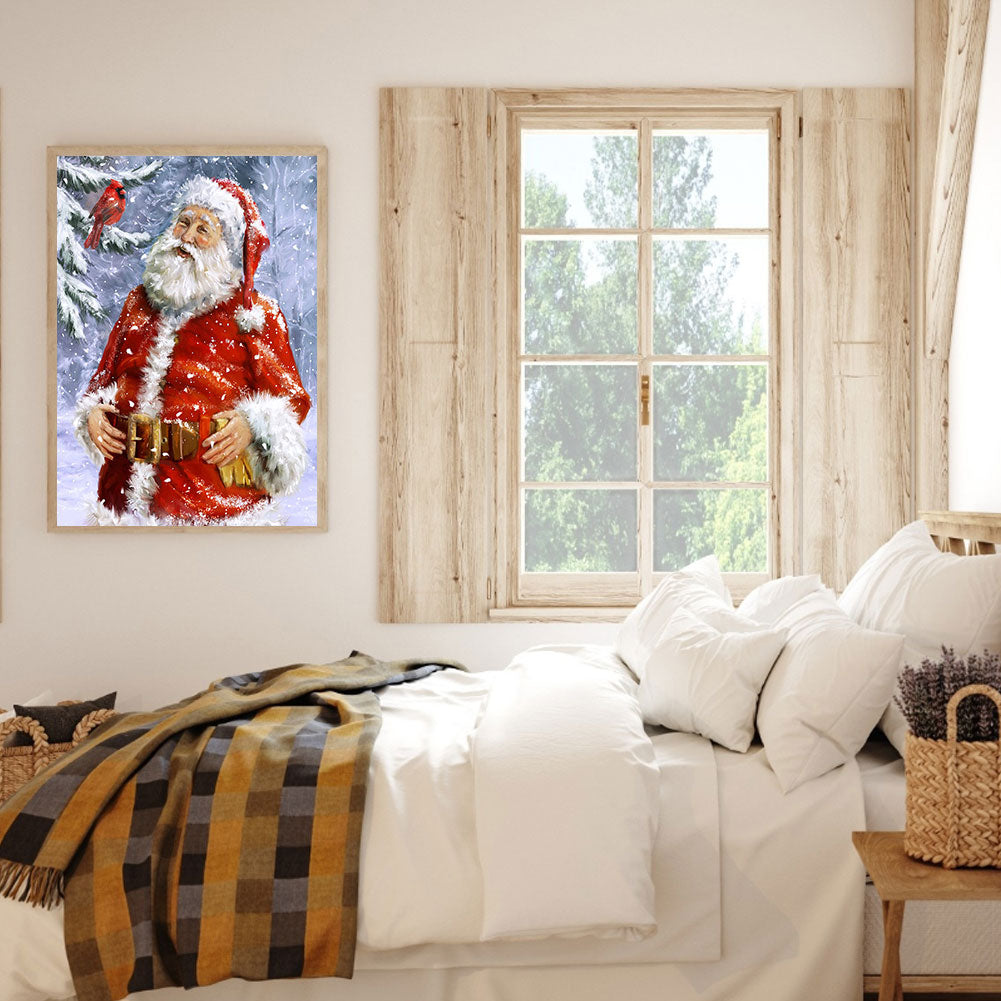 Santa Claus - Full Round Drill Diamond Painting 30*40CM