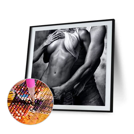 Couple Ambiguous - Full Square Drill Diamond Painting 50*50CM