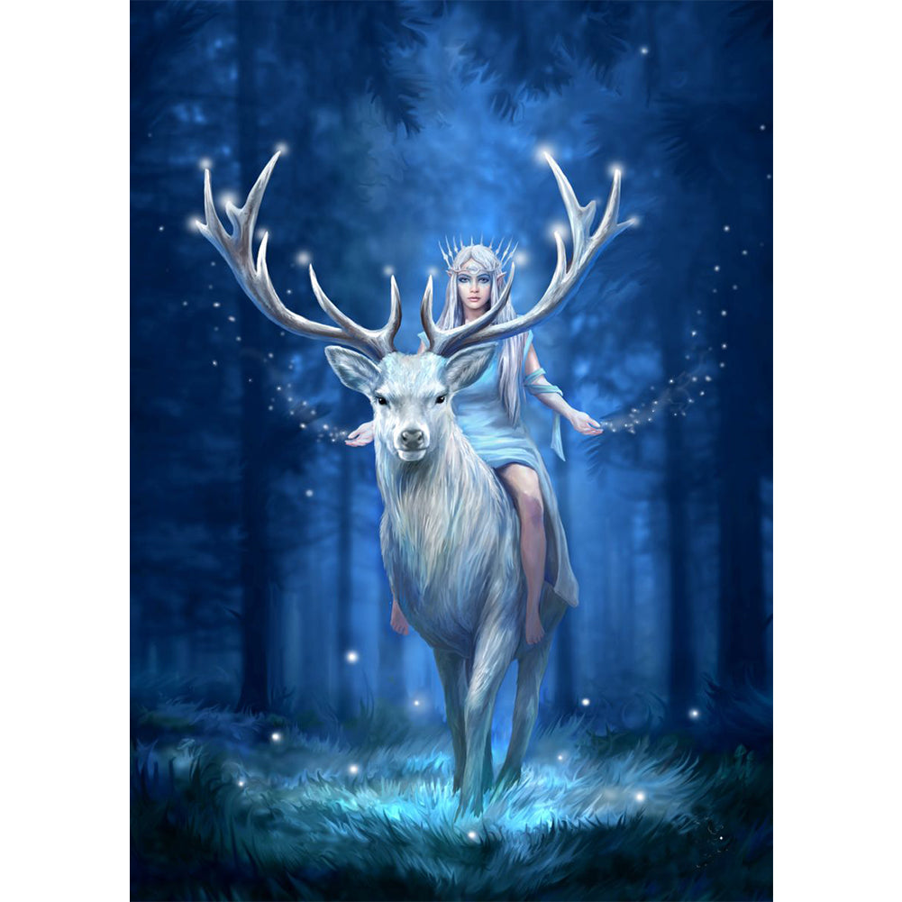 Dream Forest - Full Round Drill Diamond Painting 30*40CM