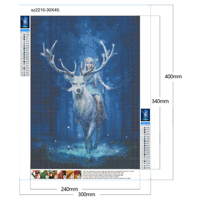 Dream Forest - Full Round Drill Diamond Painting 30*40CM