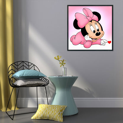 Mickey Mouse - Full Round Drill Diamond Painting 50*50CM