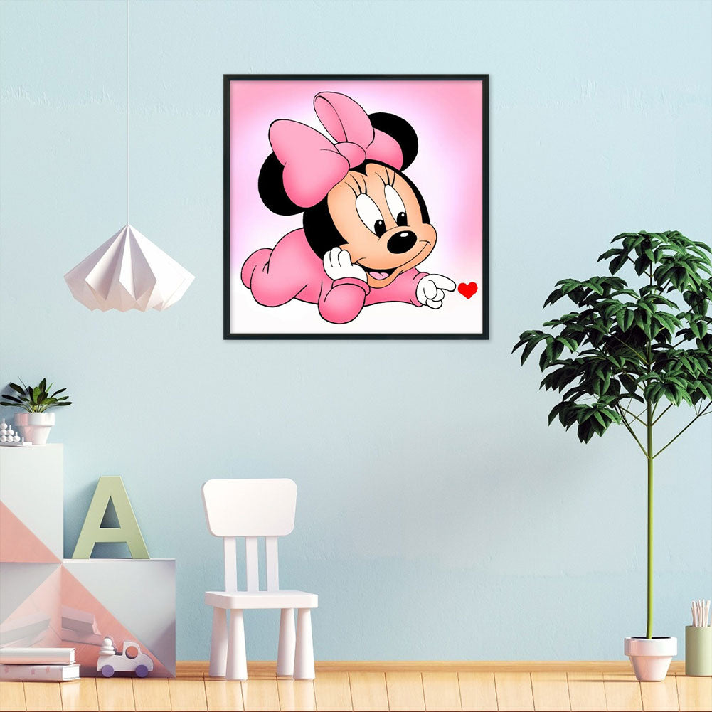 Mickey Mouse - Full Round Drill Diamond Painting 50*50CM