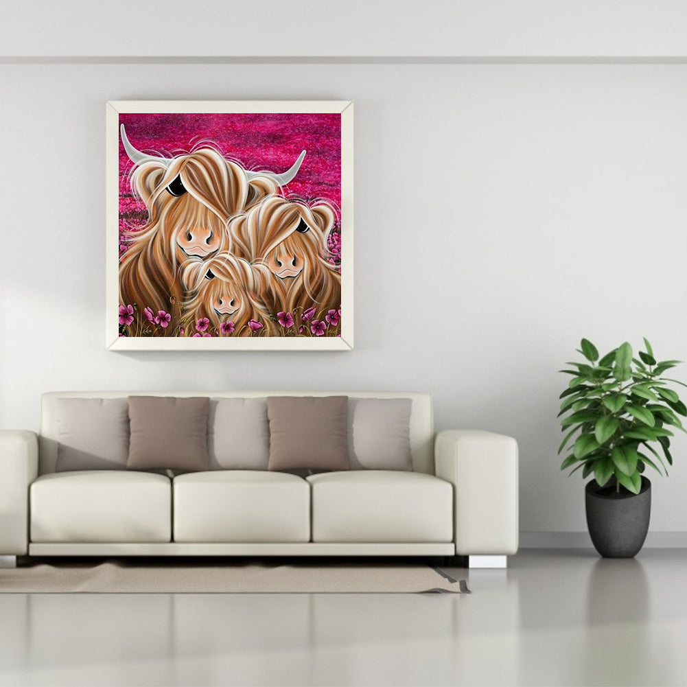 Yak - Full Square Drill Diamond Painting 40*40CM