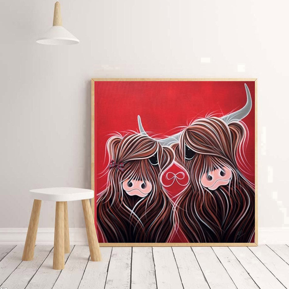 Yak - Full Square Drill Diamond Painting 40*40CM