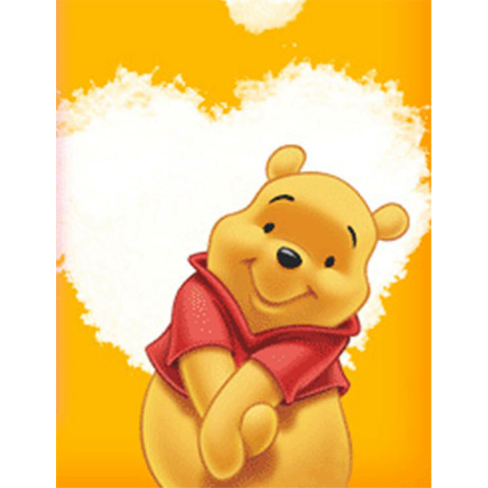 Winnie The Pooh - Full Square Drill Diamond Painting 30*40CM