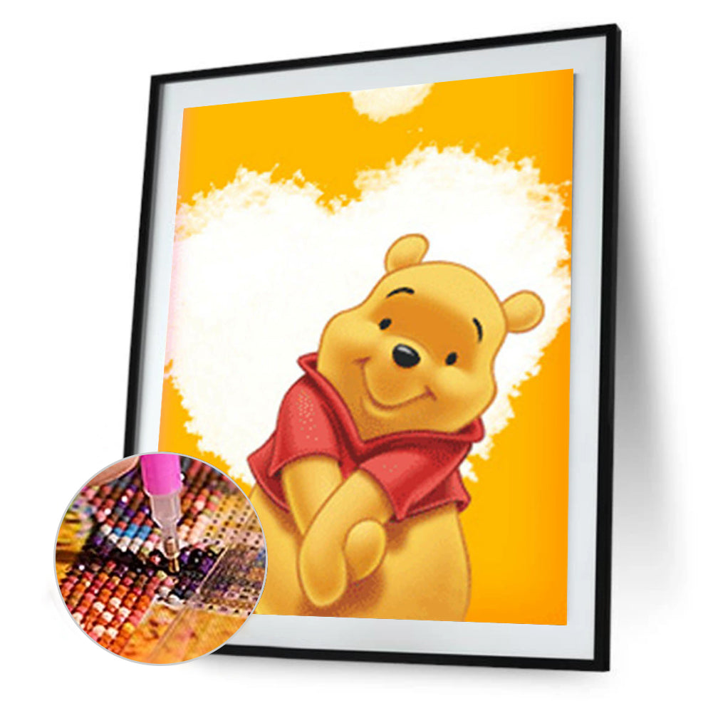 Winnie The Pooh - Full Square Drill Diamond Painting 30*40CM