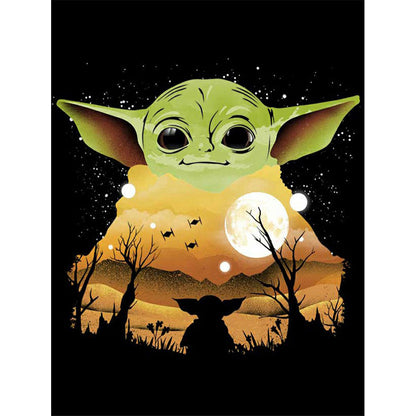 Yoda - Full Round Drill Diamond Painting 40*50CM