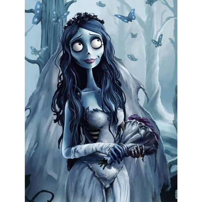 Zombie Bride - Full Round Drill Diamond Painting 30*40CM