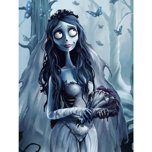 Zombie Bride - Full Round Drill Diamond Painting 30*40CM