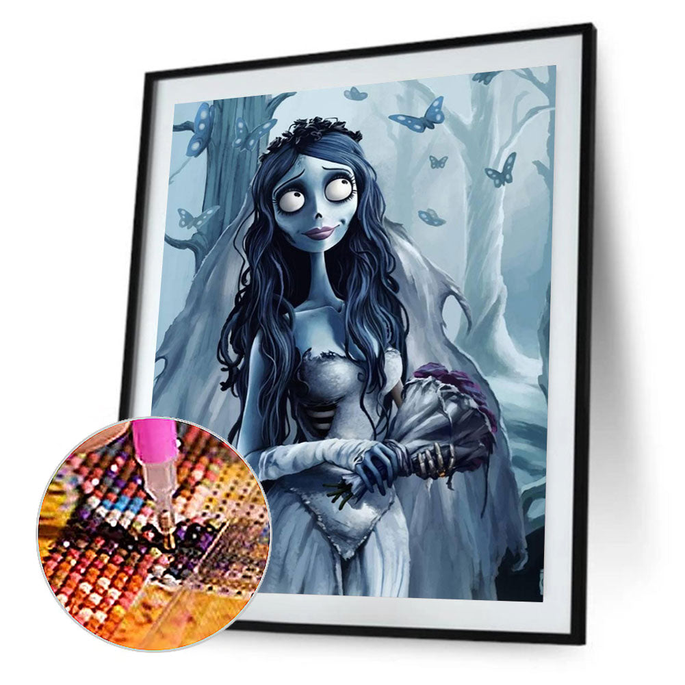 Zombie Bride - Full Round Drill Diamond Painting 30*40CM