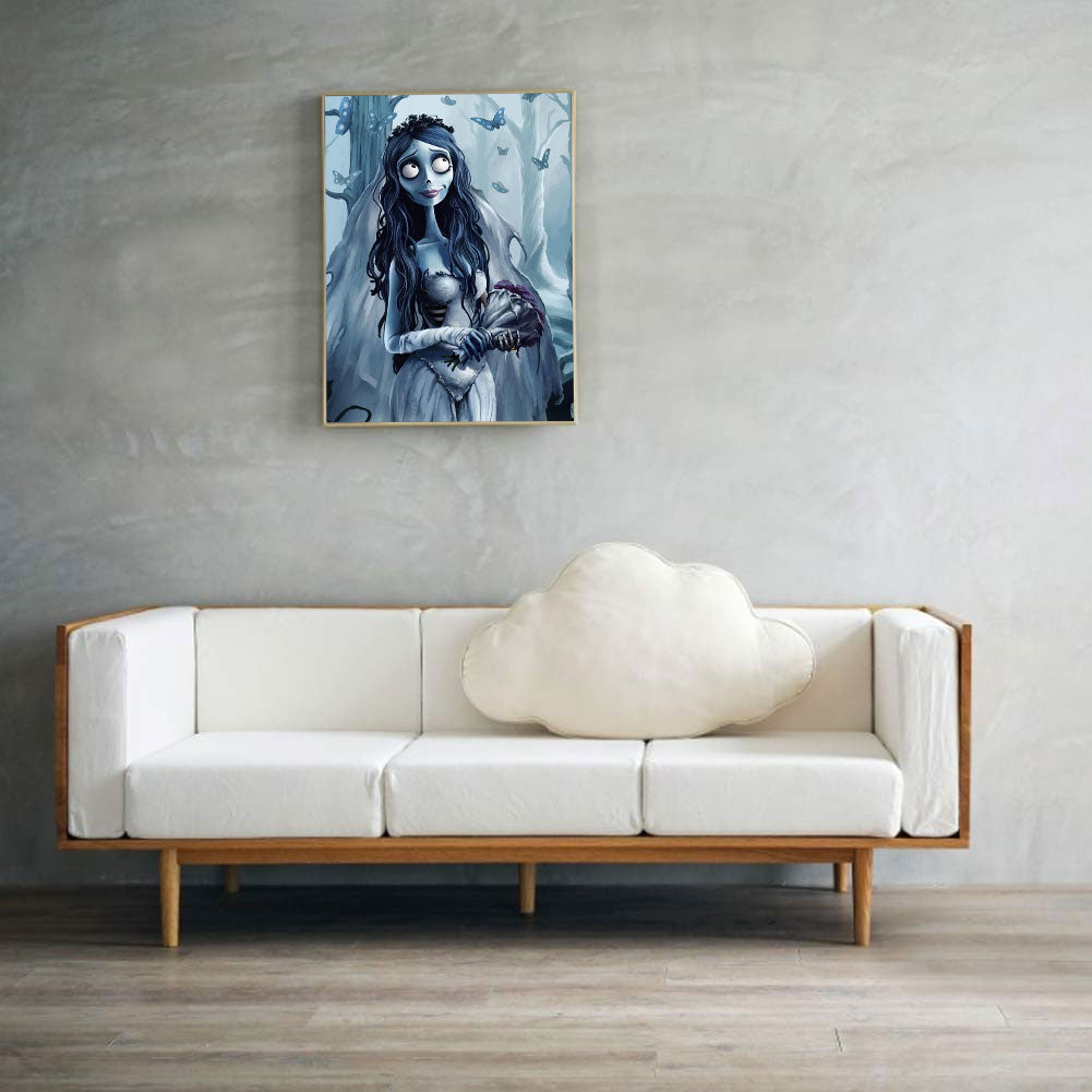 Zombie Bride - Full Round Drill Diamond Painting 30*40CM