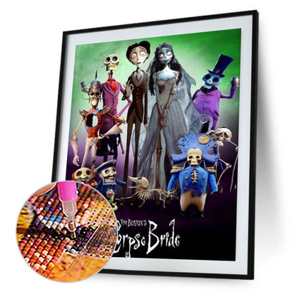 Zombie Bride - Full Round Drill Diamond Painting 30*40CM