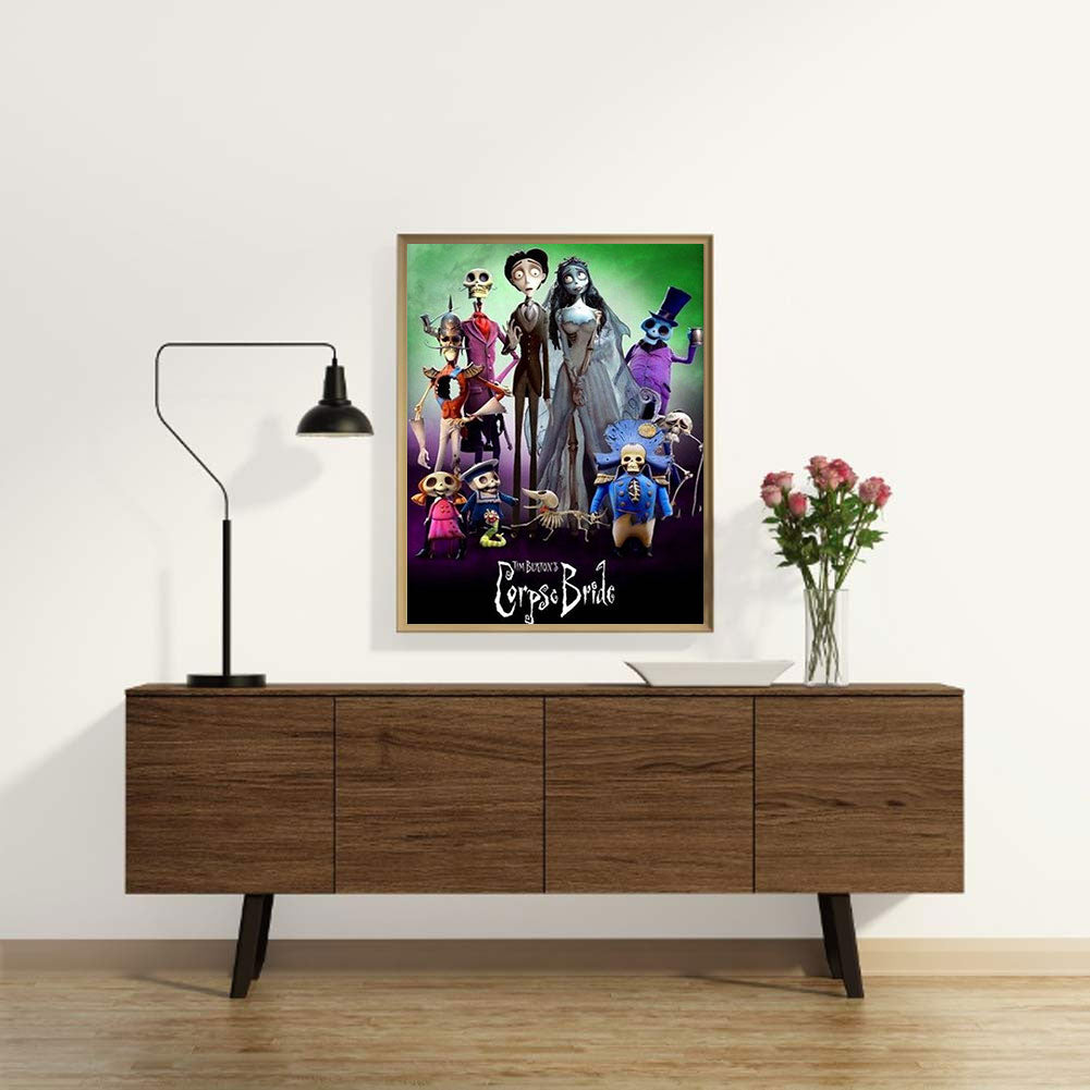 Zombie Bride - Full Round Drill Diamond Painting 30*40CM