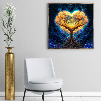 Love Tree - Full Round Drill Diamond Painting 40*40CM