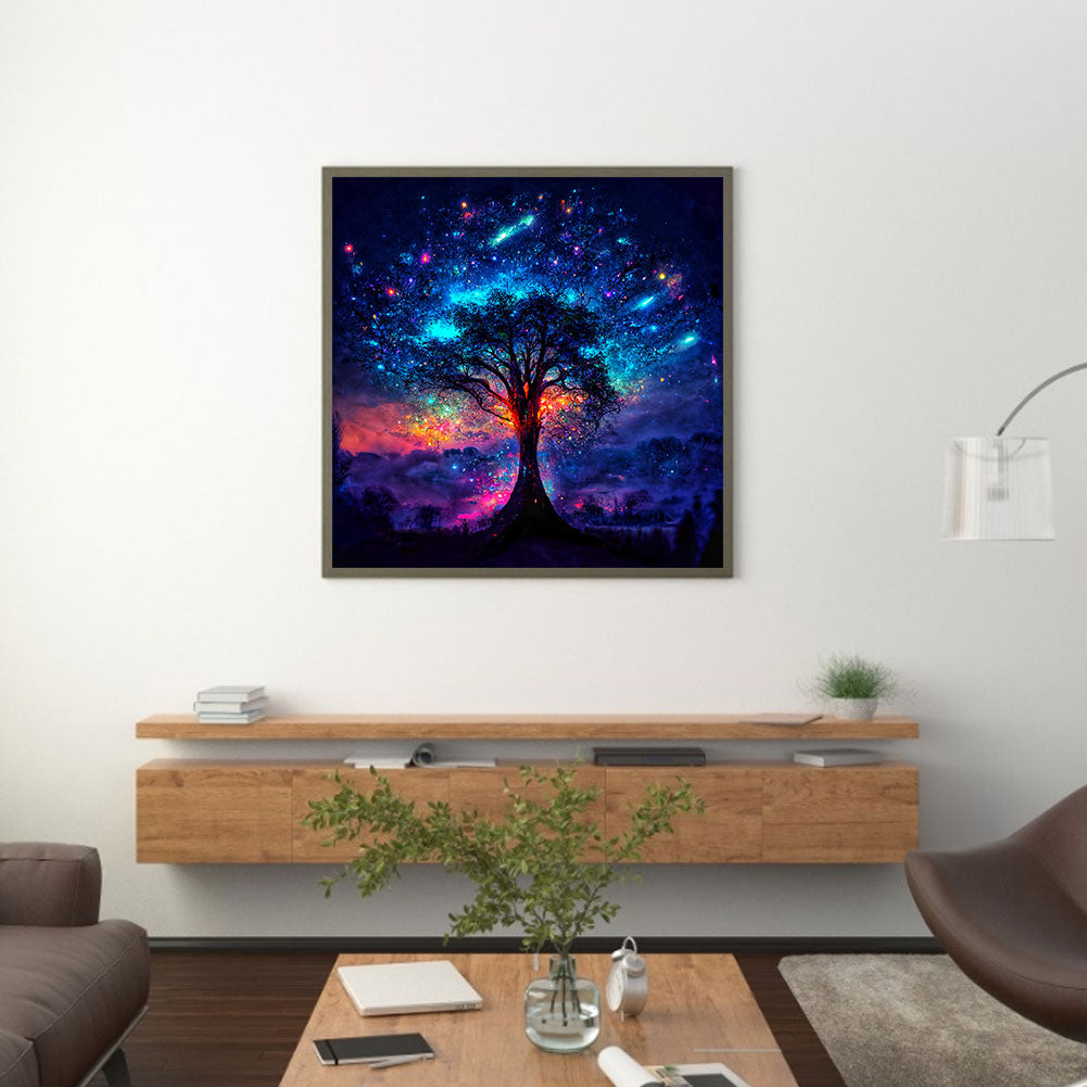 Starry Sky - Full Round Drill Diamond Painting 40*40CM
