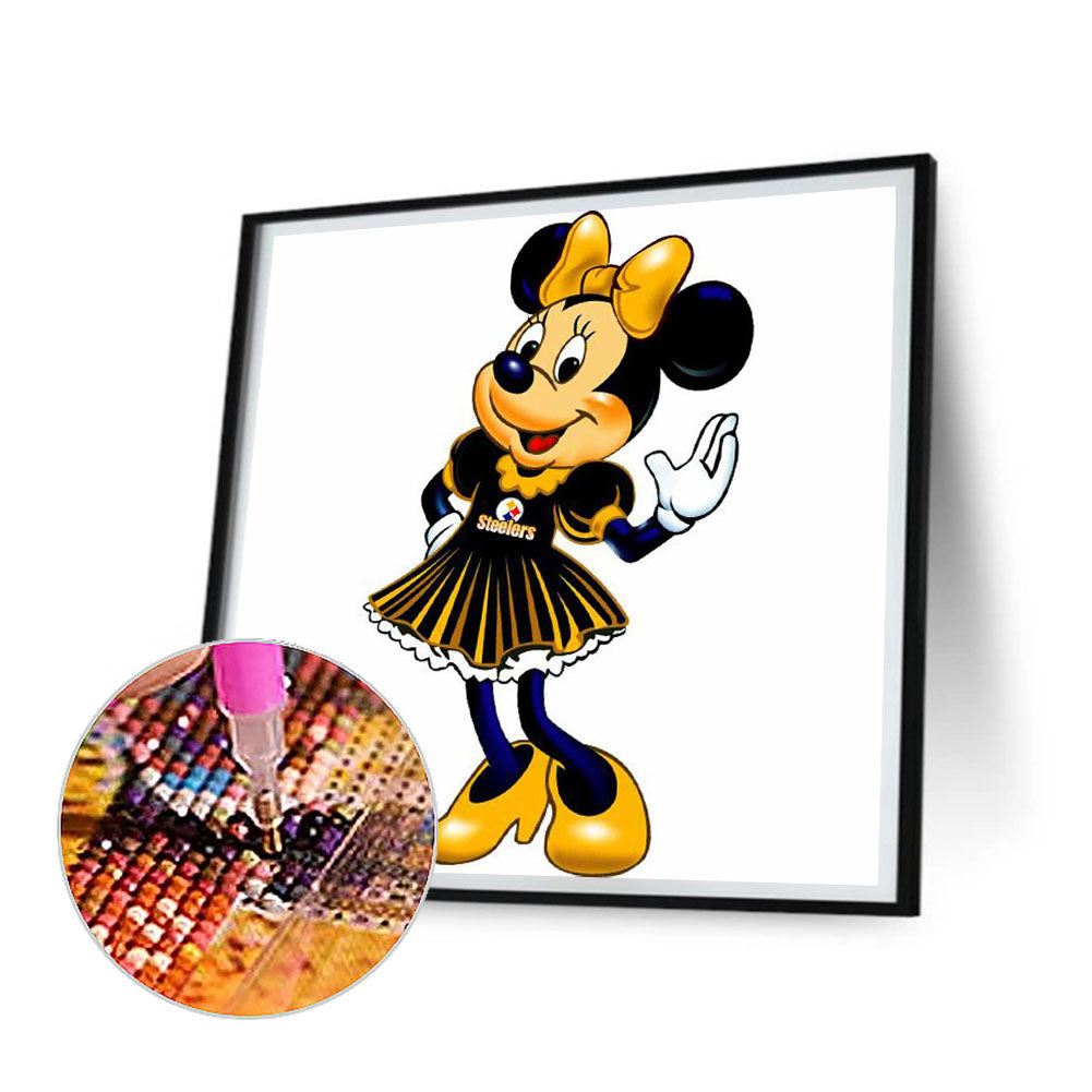 Disney Minnie - Full Round Drill Diamond Painting 30*30CM