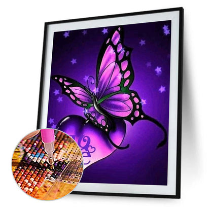 Butterfly - Full Round Drill Diamond Painting 40*50CM