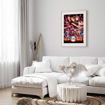 Ghost Killing Blade Poster - Full Round Drill Diamond Painting 40*50CM