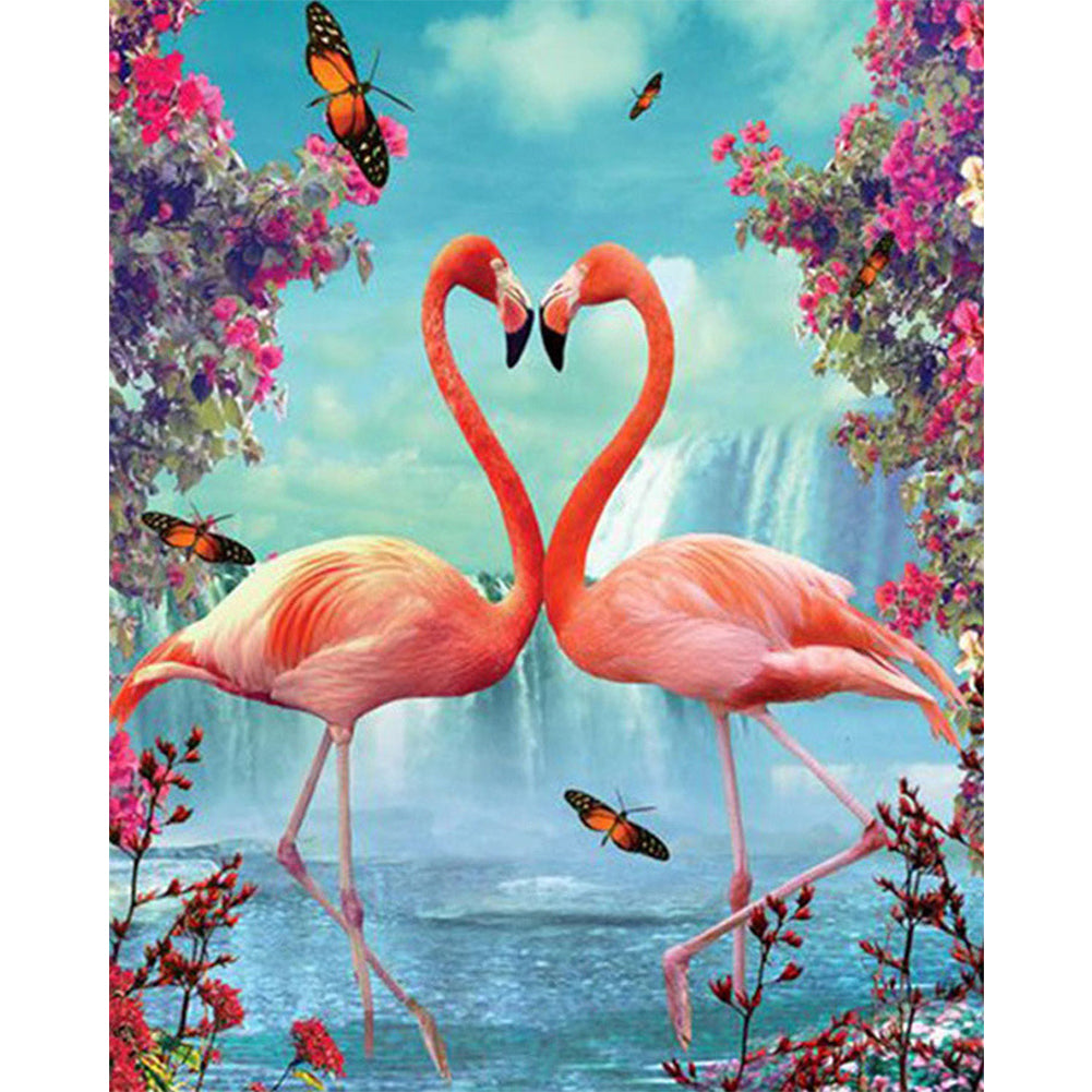 Flamingo 50*60CM(Canvas) Full Square Drill Diamond Painting