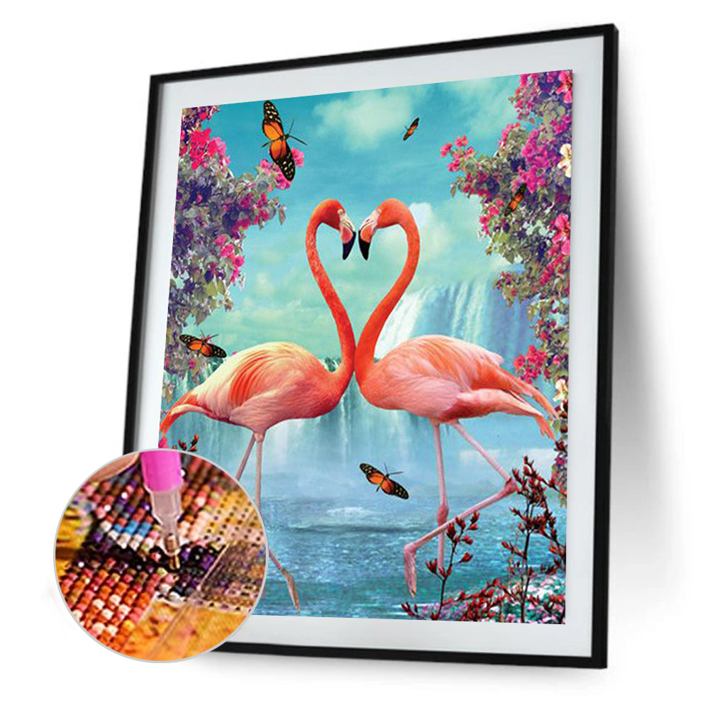 Flamingo 50*60CM(Canvas) Full Square Drill Diamond Painting