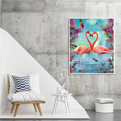 Flamingo 50*60CM(Canvas) Full Square Drill Diamond Painting