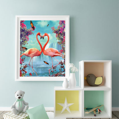 Flamingo 50*60CM(Canvas) Full Square Drill Diamond Painting