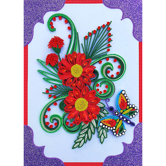 Quilling Paper - Special Shaped Drill Diamond Painting 30*40CM