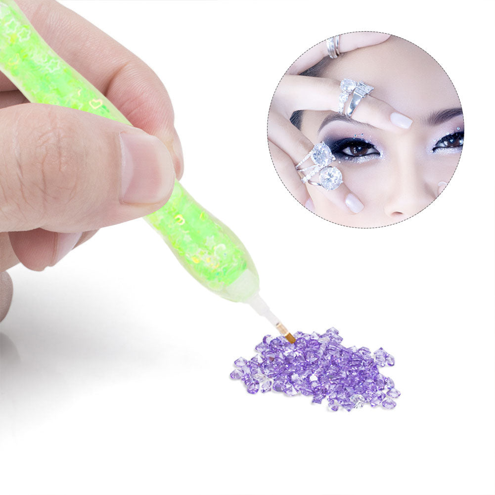 DIY Diamond Painting Drill Pen Art Crafts Resin Pen Luminous Effect Drawing Tool