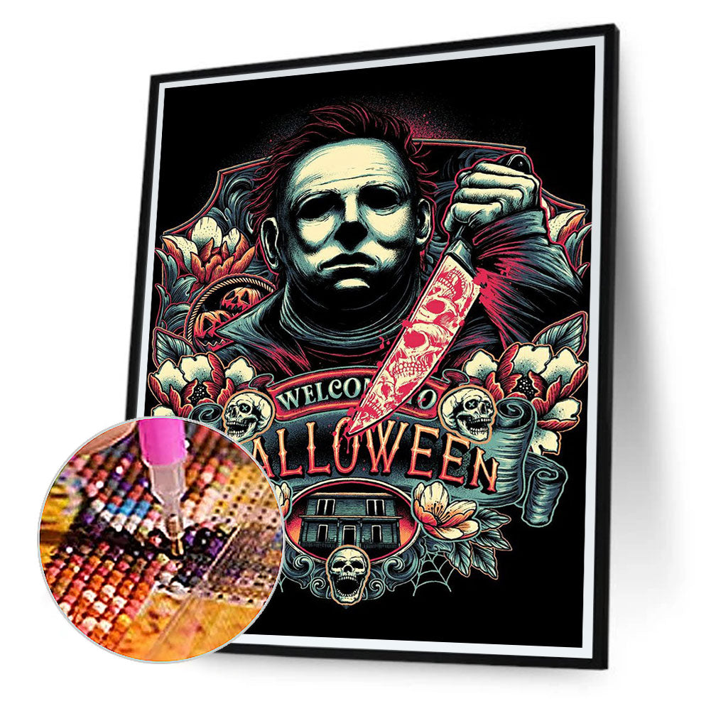 Mike 50*60CM(Canvas) Full Round Drill Diamond Painting