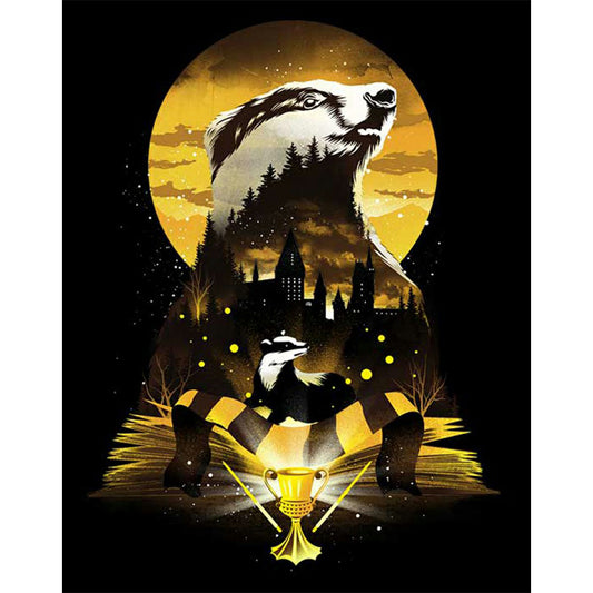 Harry Potter 50*60CM(Canvas) Full Round Drill Diamond Painting