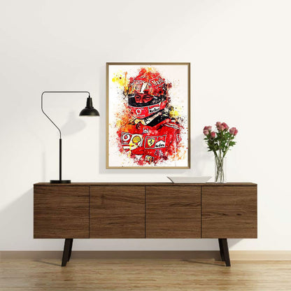 Motorcycle Racer - Full Round Drill Diamond Painting 30*40CM