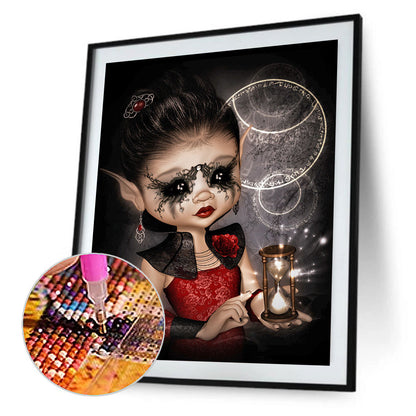 Cartoon Horror Doll - Full Round Drill Diamond Painting 30*40CM