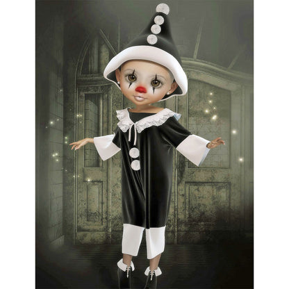 Cartoon Horror Doll - Full Round Drill Diamond Painting 30*40CM