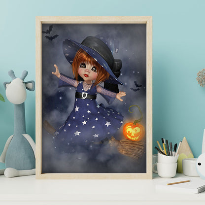 Cartoon Horror Doll - Full Round Drill Diamond Painting 30*40CM