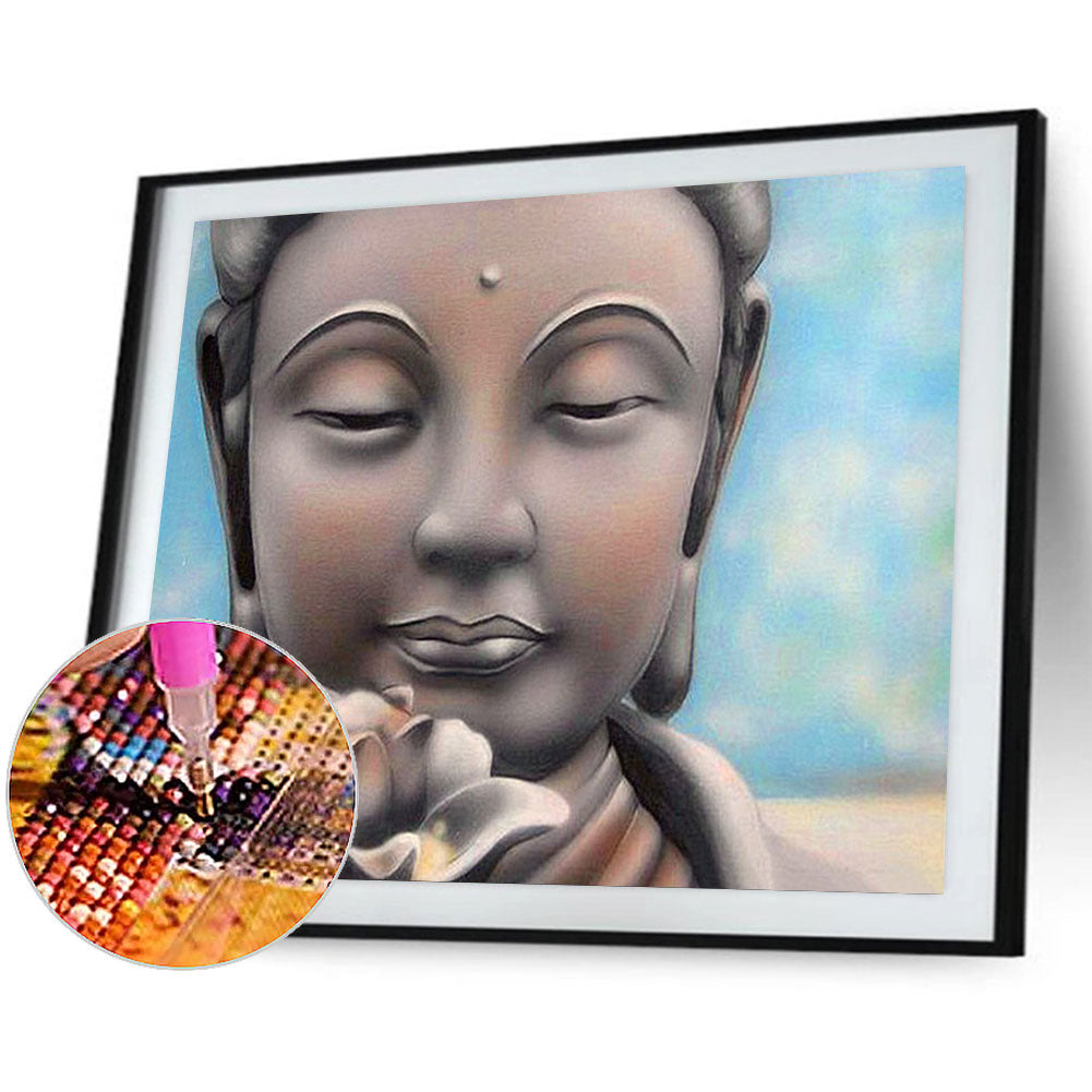 Buddha Statue - Full Square Drill Diamond Painting 40*30CM